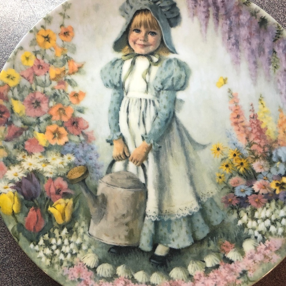 Three limited edition plates